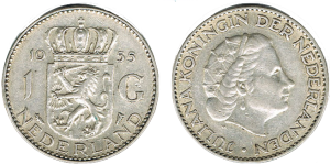 Wat is de waarde van een zilveren gulden Juliana?
