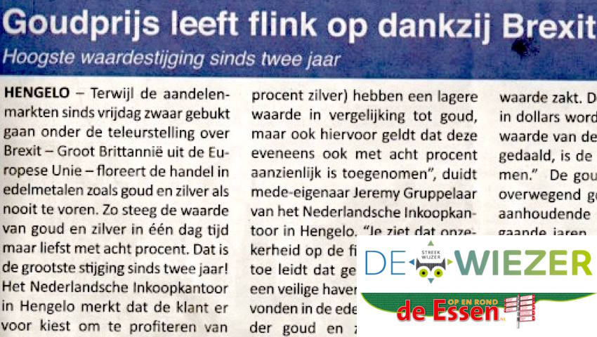 Goud is meer waard dan je denkt!