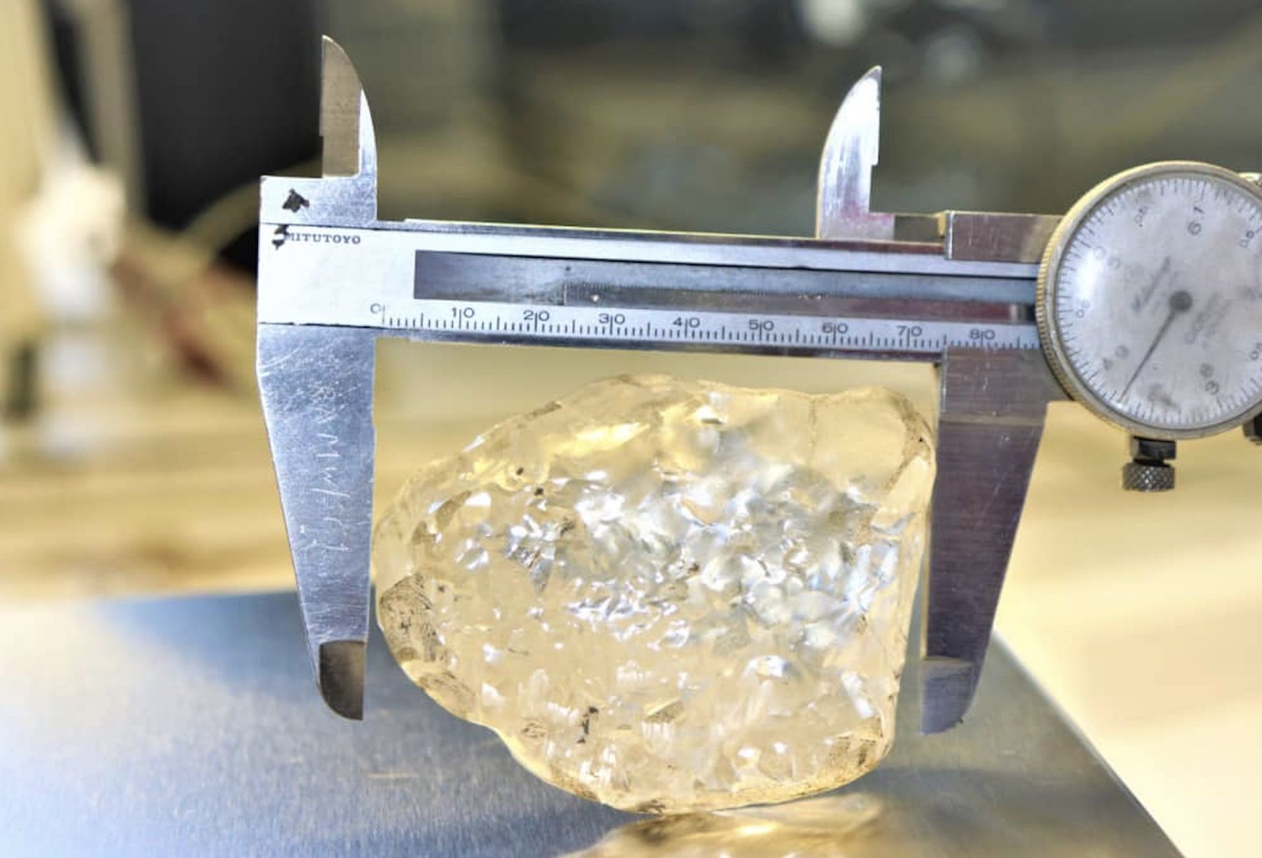 Diamantbedrijf ontdekt diamant van bijna 1.100 karaat in Botswana